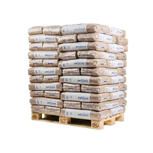 Pellini Holzpellets ENplus A1 – 990 kg Palette (66 × 15 kg) Premium-Pelletbrennstoff für Heizung