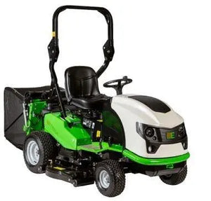 ETESIA Hydro 100 MK124 Profi-Aufsitzmäher – 124 cm Schnittbreite, Kawasaki V-Twin Motor, 500 L Fangkorb & Hydraulische Entleerung