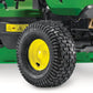 John Deere X117R Rasentraktor mit integriertem Grasfangsystem