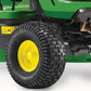 John Deere X147R Rasentraktor – Komfortabler Aufsitzmäher mit 107 cm Mähwerk und 300-Liter-Fangkorb