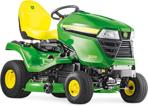 John Deere X370 Grundgerät ohne Mähdeck – Mehr Komfort, mehr Kontrolle und maximale Flexibilität für Ihr Grundstück