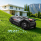 NexLawn Vidar 1600 Mähroboter ohne Begrenzungskabel für große Rasenflächen bis 1.600 m²