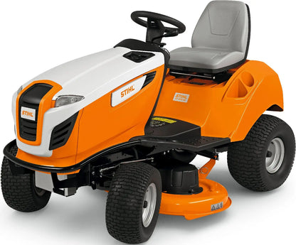 STIHL RT 4112 SZ Aufsitzmäher – Leistungsstarker Rasentraktor mit Seitenauswurf für große Flächen