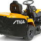 STIGA Estate 384 Rasentraktor mit Mulchkit & 84 cm Schnittbreite