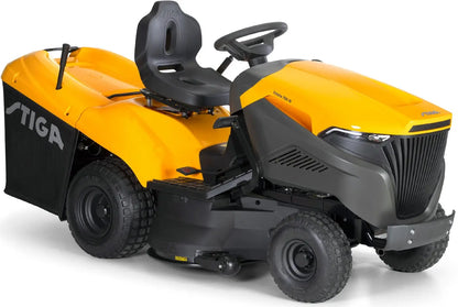 STIGA Estate 798 W Aufsitzmäher mit Honda Motor, Mulchkit, Anhängerkupplung & Batterieladegerät