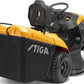 STIGA Estate 798 W Special HONDA Rasentraktor inkl. Mulchkit, Anhängerkupplung & Batterieladegerät