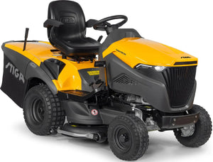 STIGA Estate 9102 WX Allrad-Rasentraktor inklusive Mulchkit, Anhängerkupplung und Batterieladegerät