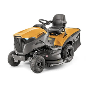 STIGA Estate 9122 WX Allrad-Rasentraktor – inklusive Mulchstopfen, Anhängerkupplung und Batterieladegerät für maximale Vielseitigkeit