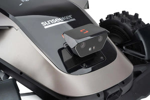 Sunseeker X9 Mähroboter ohne Begrenzungskabel für Sportplätze und Großflächen mit Allradantrieb (4WD)