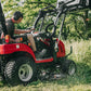 TYM T194 Allrad-Diesel-Kleintraktor – mit Rasenbereifung & 137 cm Zwischenachsmähwerk | Kompakter Traktor für Garten- und Landschaftspflege